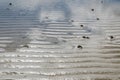 Mudflat at a low tide Royalty Free Stock Photo